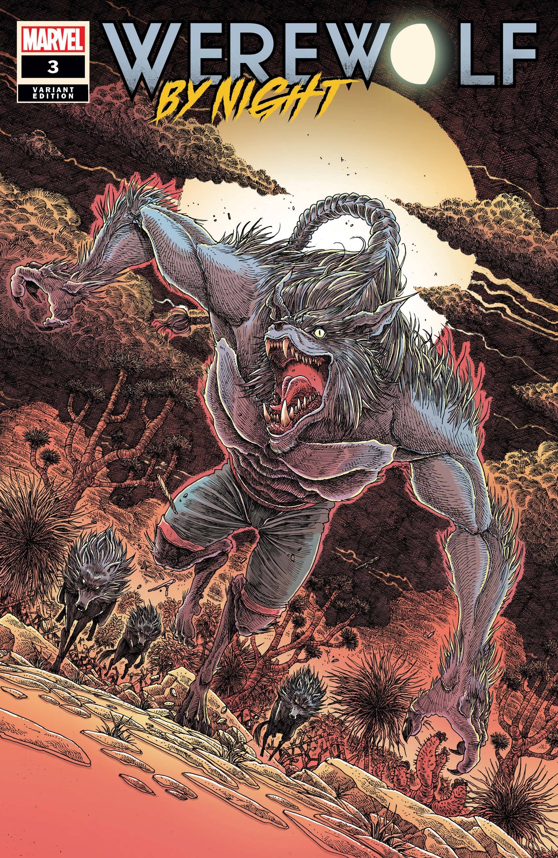 APR200976 - WEREWOLF BY NIGHT #3 (OF 4) STOKOE VAR - Previews World