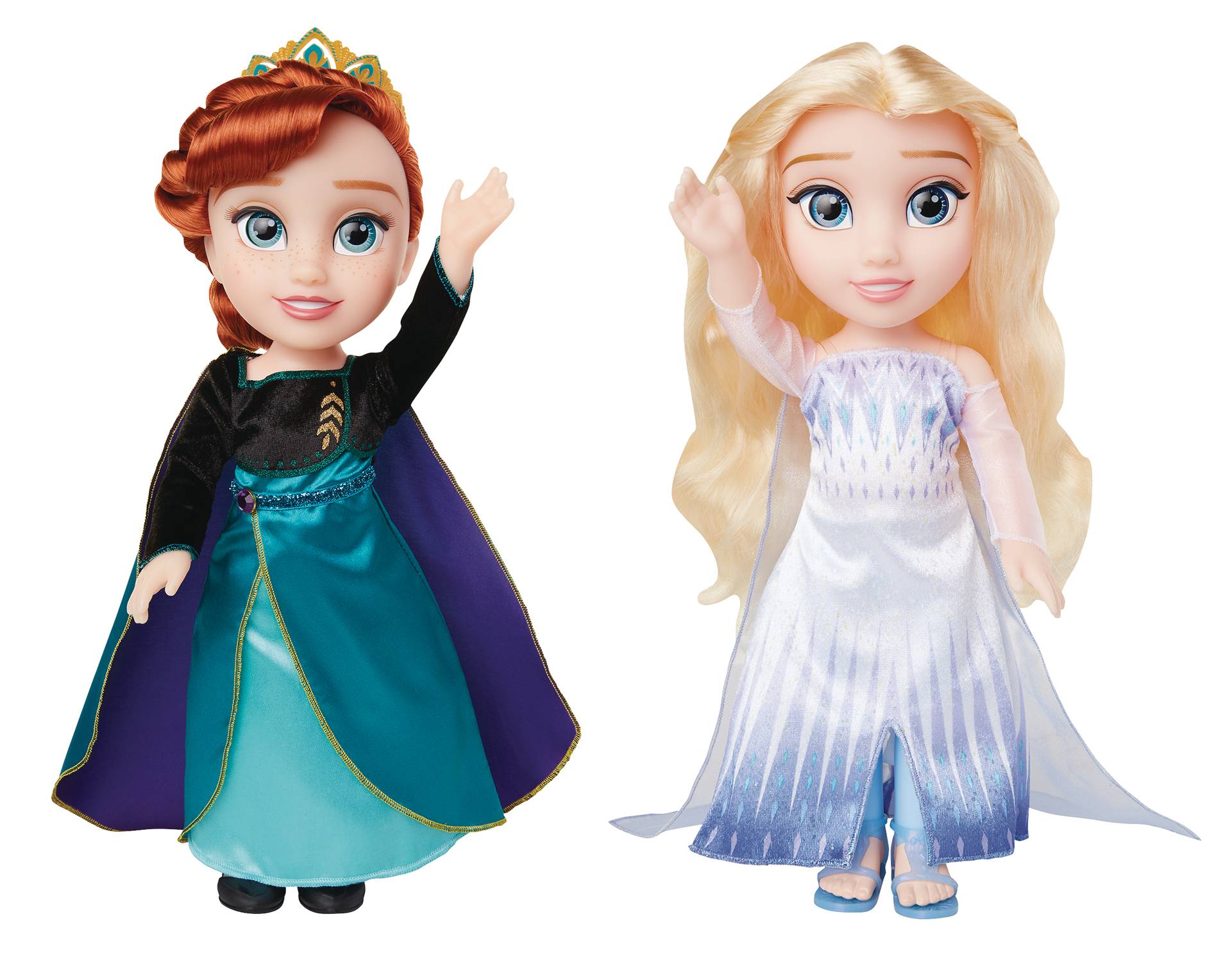 anna and elsa interactive dolls