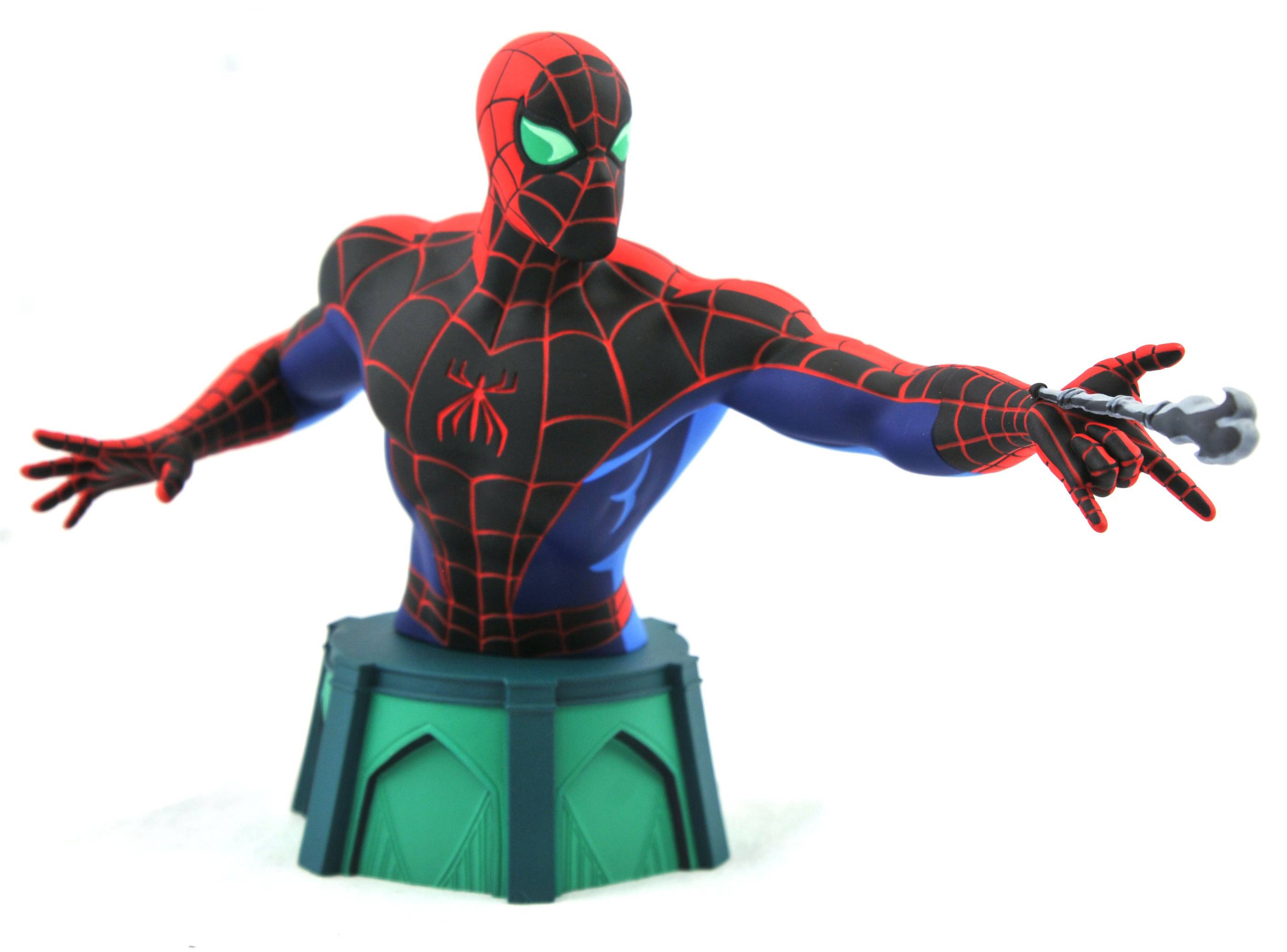 APR208468 - SDCC 2022 MARVEL ANIMATED SPIDEY-SENSE SPIDER-MAN BUST -  Previews World