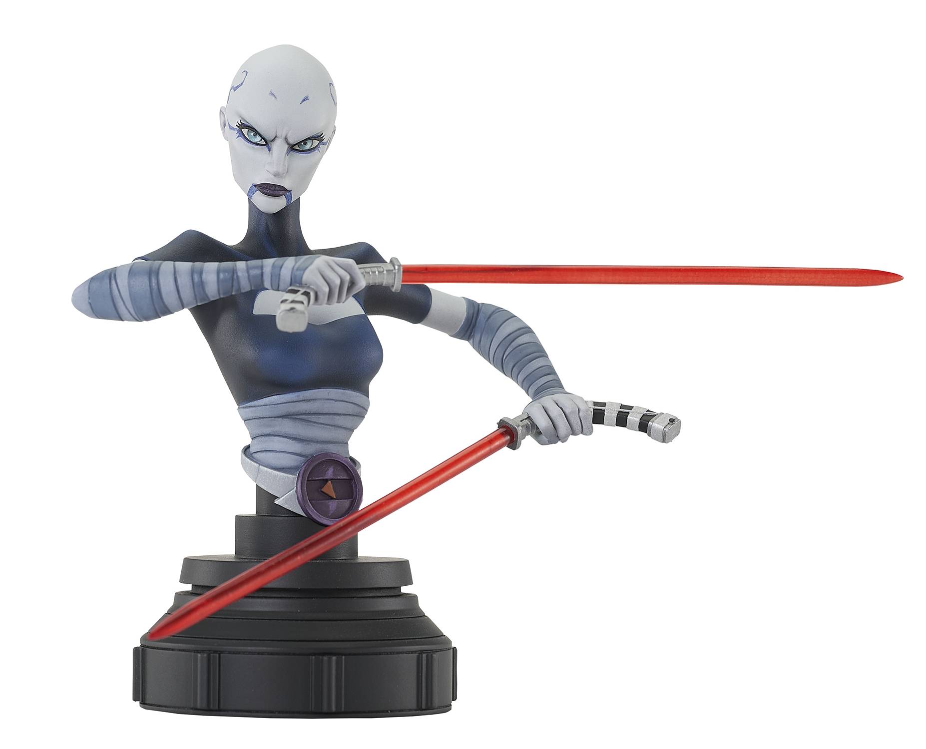 Star wars clone wars <b>asajj</b> 1/6 bust (DEC202068) .