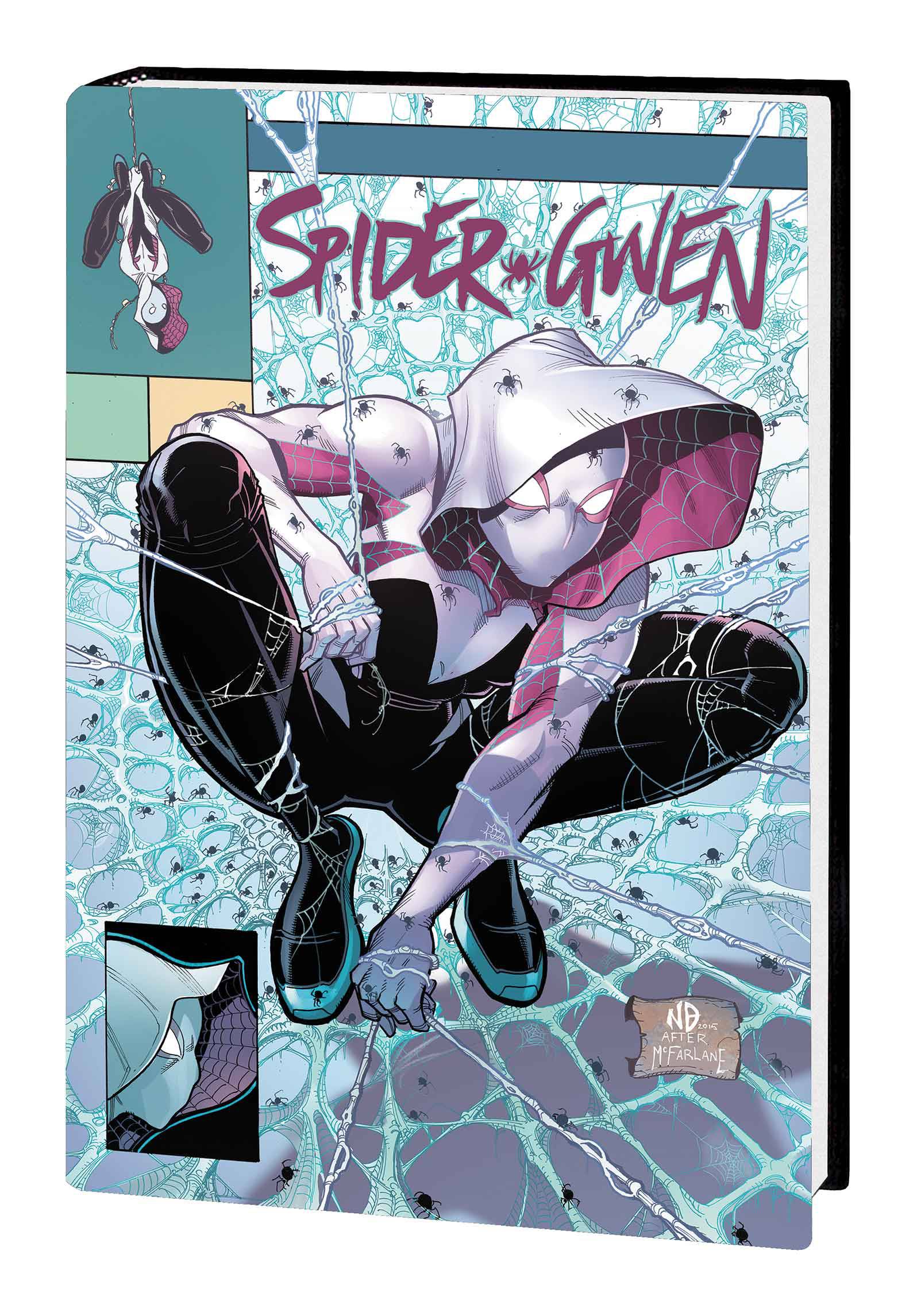 <b>Spider</b>-gwen omnibus HC bradshaw DM var (DEC200632) .