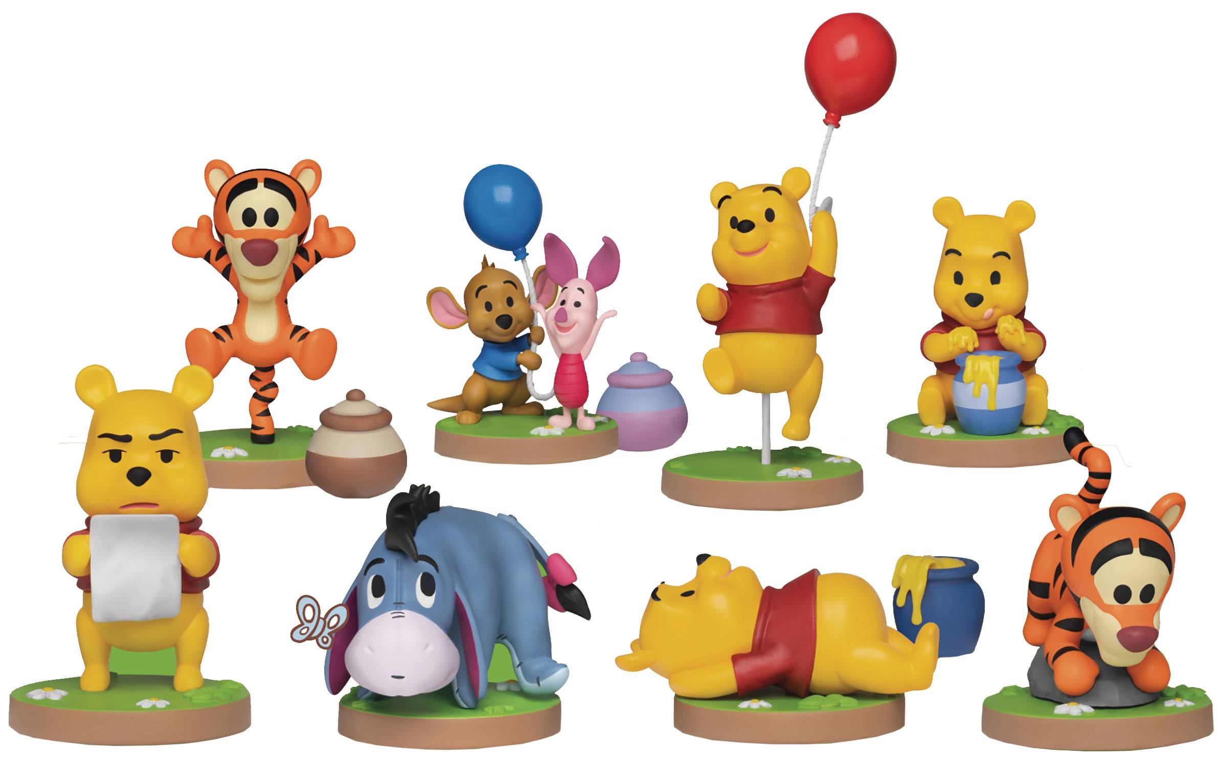 winnie the pooh deluxe figurine set