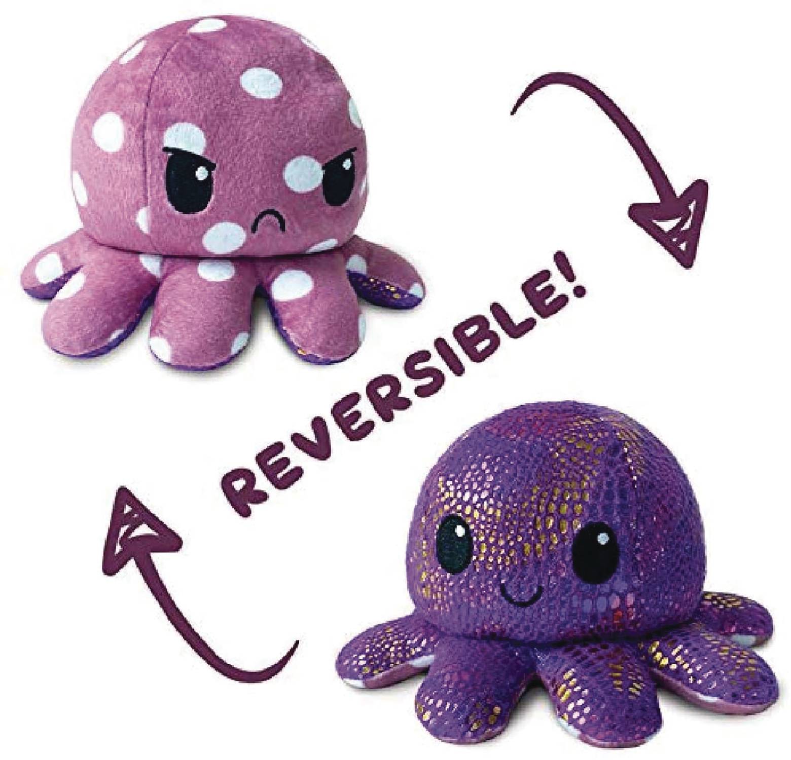 octopus plush red