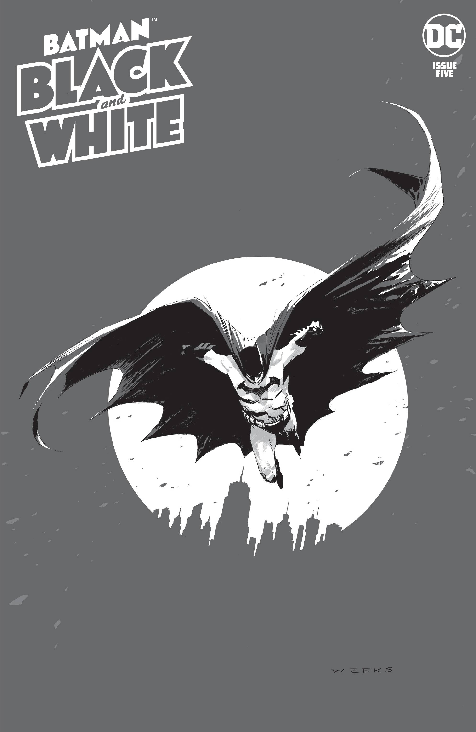 FEB217028 - BATMAN BLACK & WHITE #5 (OF 6) CVR A WEEKS - Previews World