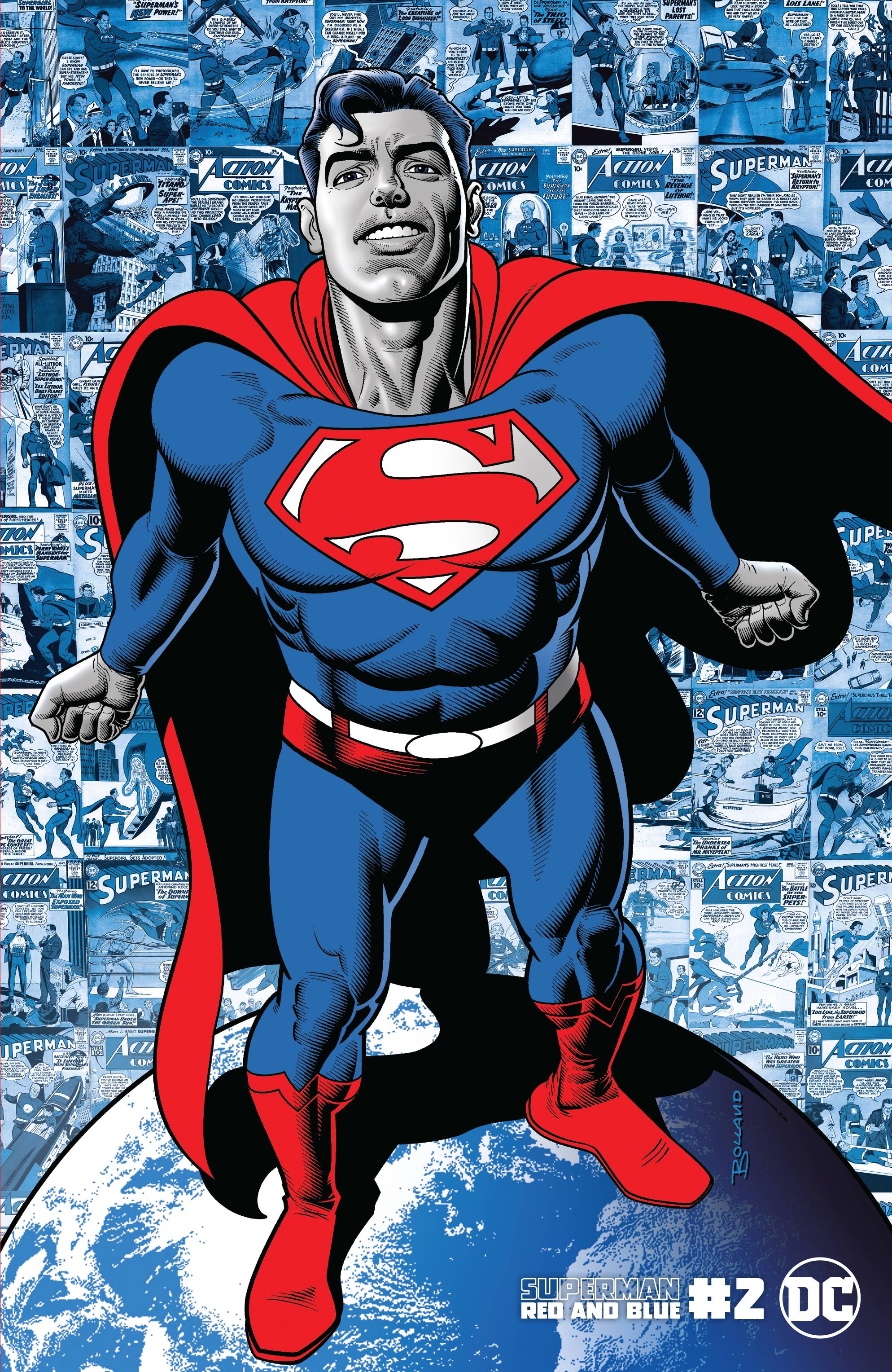 superman red blue