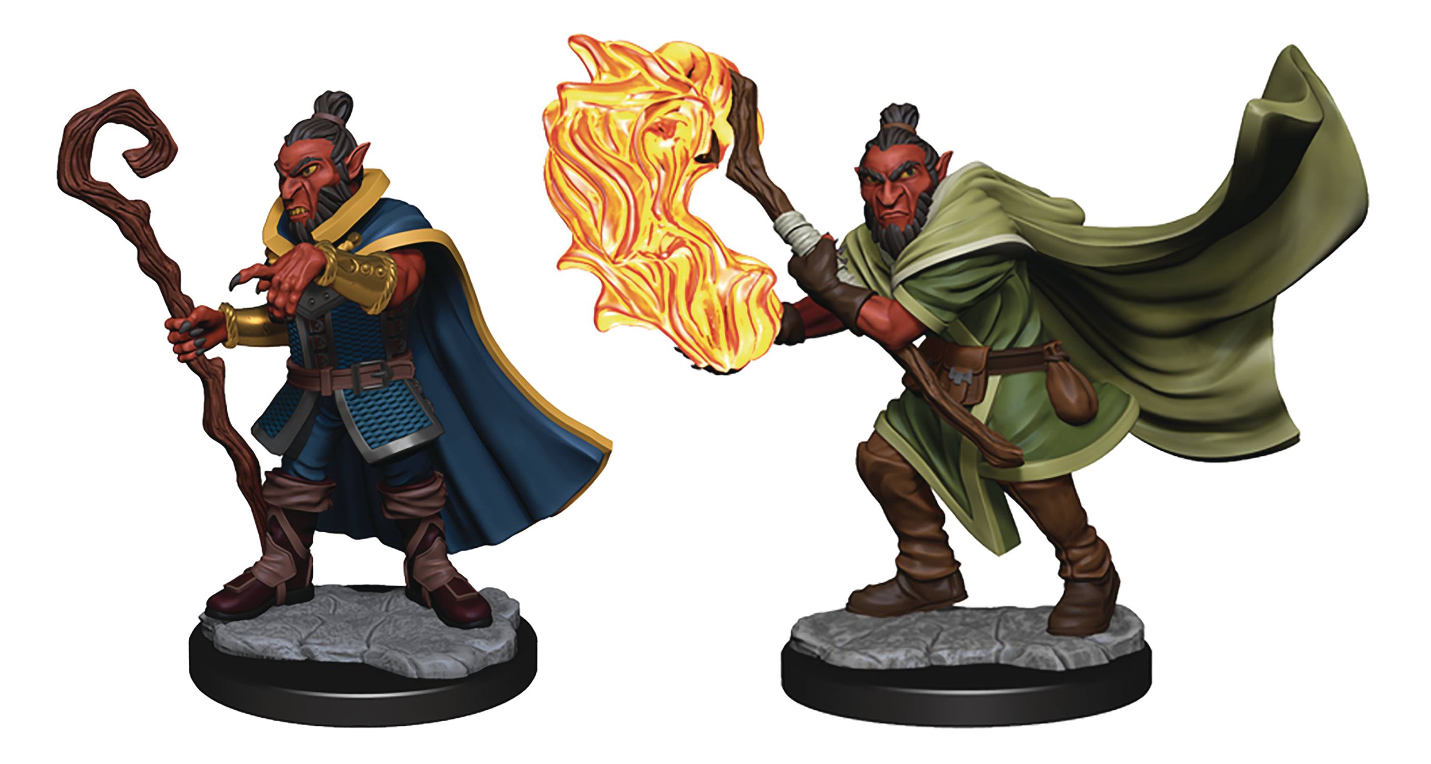 APR218711 - CRITICAL ROLE UNPAINTED MINI HOBGOBLIN WIZARD & DRUID MALE ...