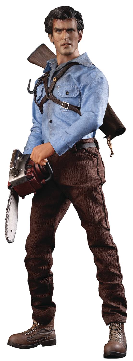 JUN219078 - EVIL DEAD II SERIES ASH WILLIAMS 1/6 AF - Previews World