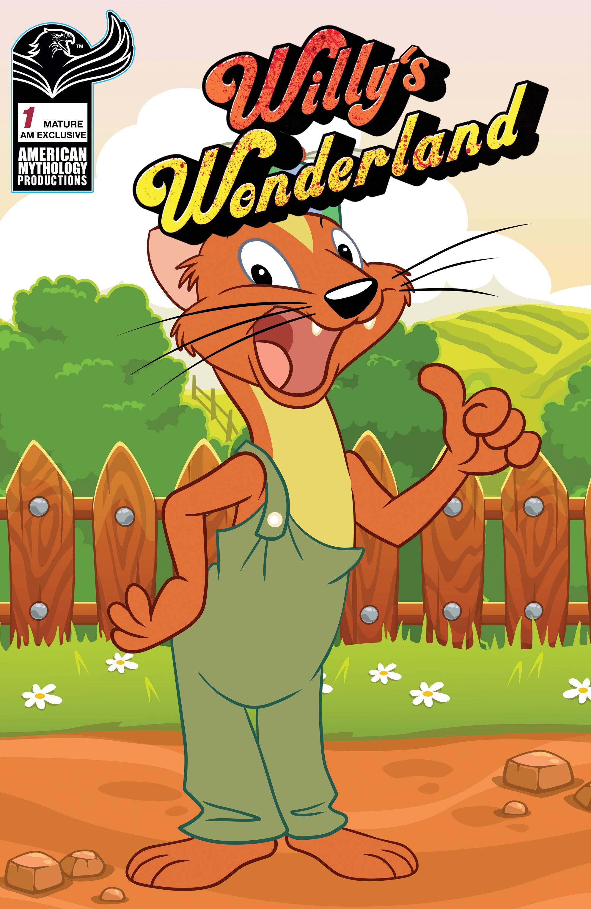 NOV211114 - WILLYS WONDERLAND PREQUEL #1 CVR AM EXL WILLYS POSTER (MR ...