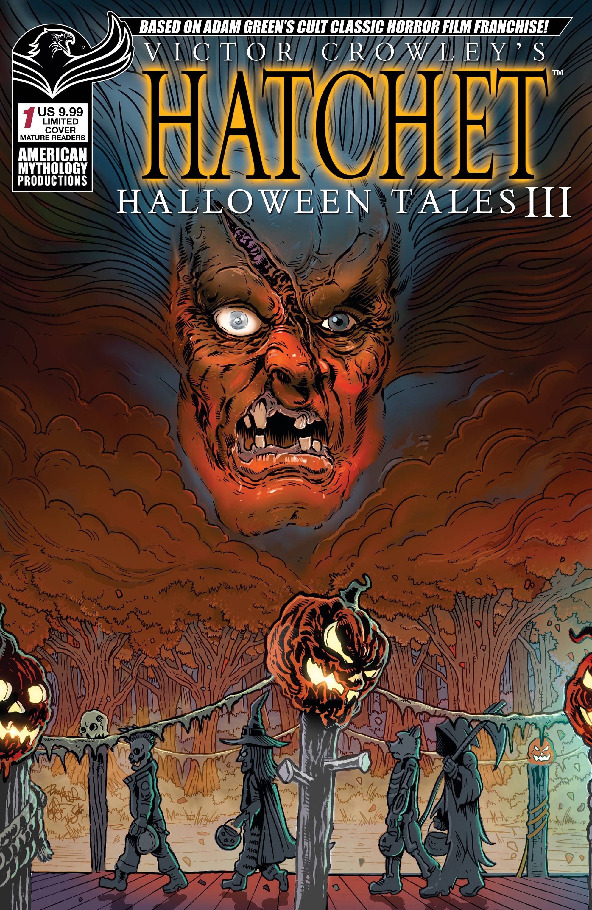 AUG218566 - VICTOR CROWLEY HATCHET HALLOWEEN III #1 CVR D HOMAGE (MR ...