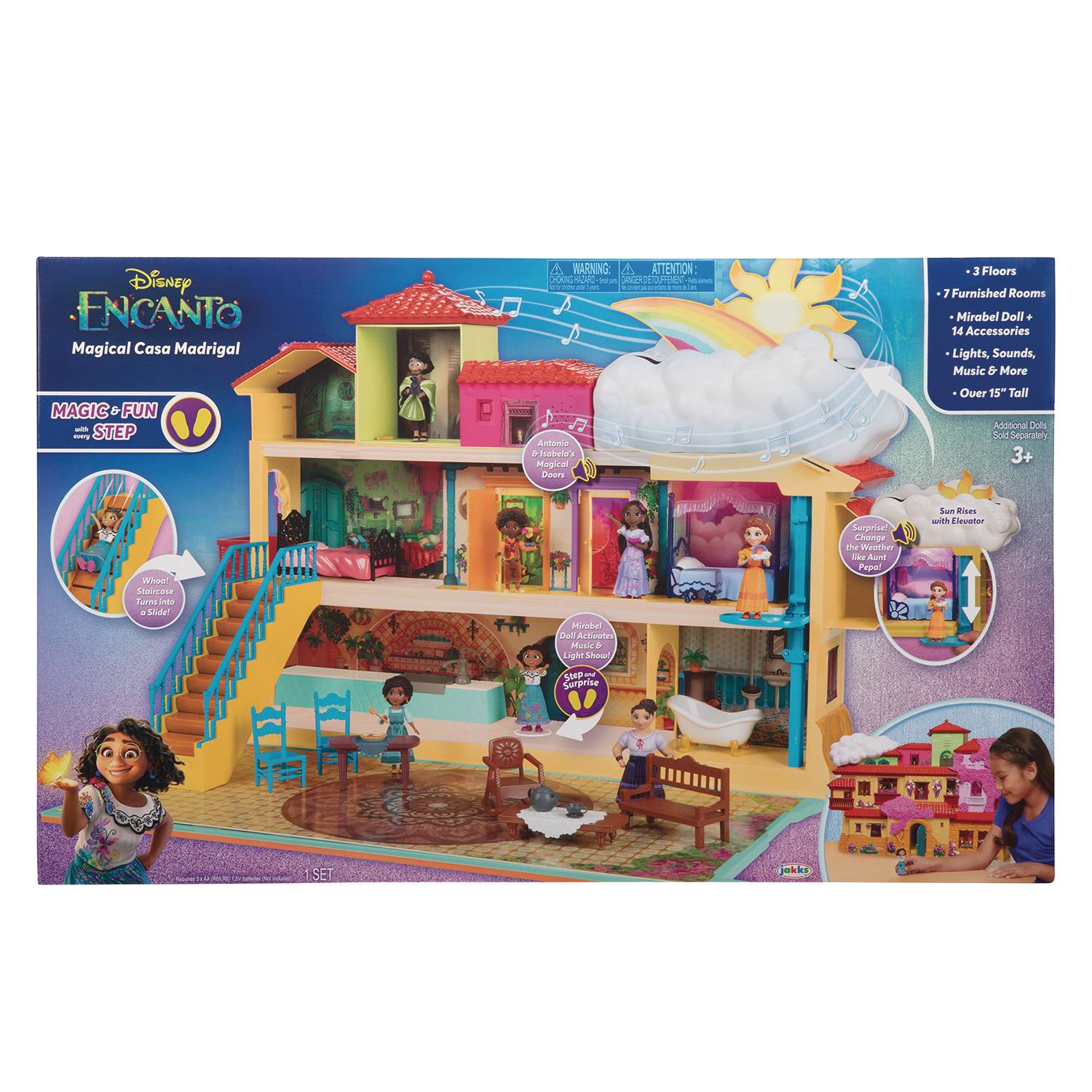 SEP218281 - DISNEY ENCANTO MADRIGAL SMALL DOLL ROOM PLAYSET CS ...