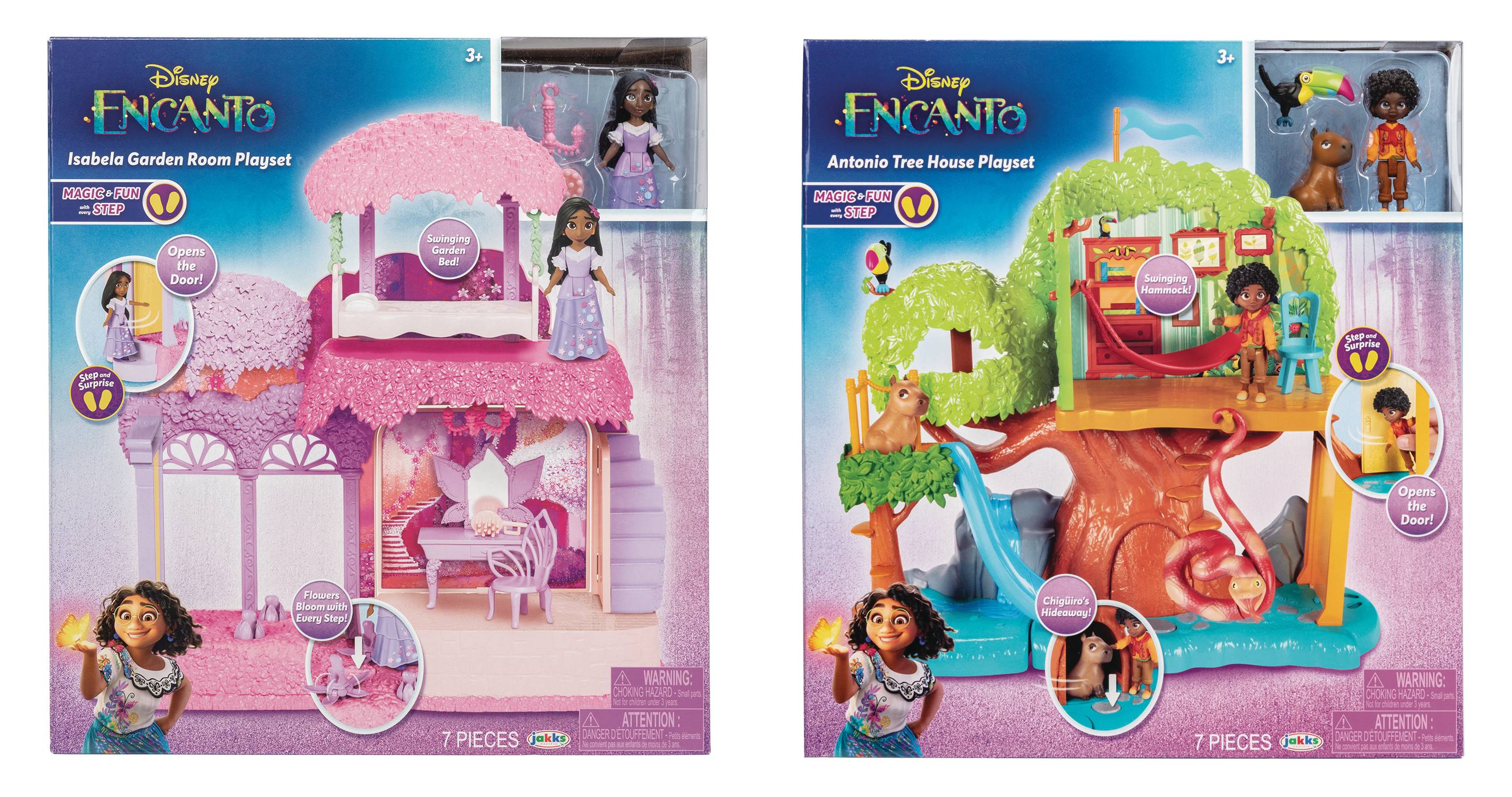 SEP218279 - DISNEY ENCANTO ISABELA GARDEN ROOM SM DOLL PLAYSET CS ...