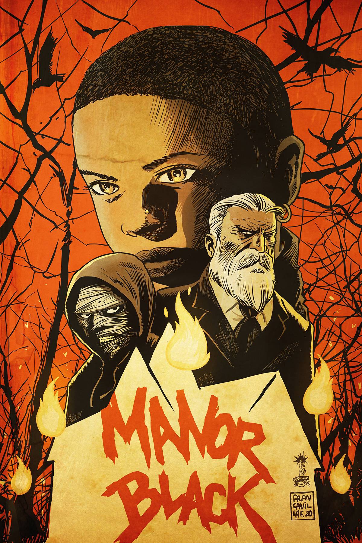 Bones manor. Black Fire Darkman.