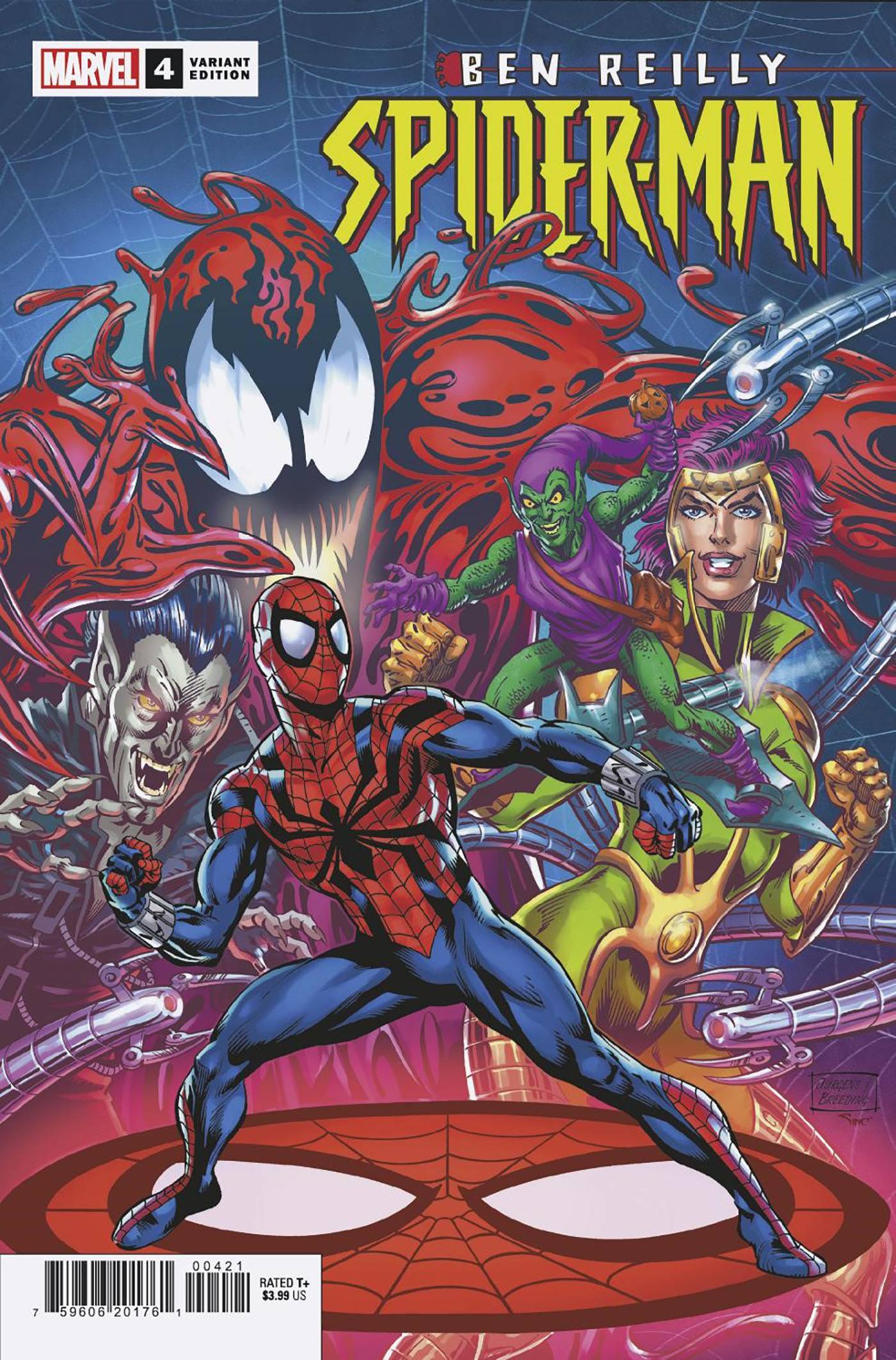 FEB220922 - BEN REILLY SPIDER-MAN #4 (OF 5) JURGENS VAR - Previews World