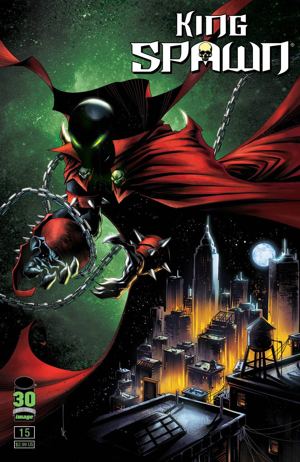 AUG220194 - KING SPAWN #15 CVR B KEANE - Previews World