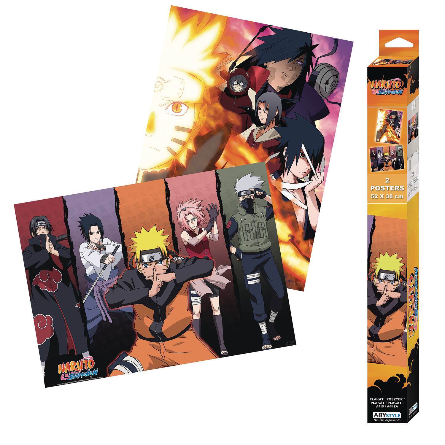 MAY229612 - NARUTO SHIPPUDEN 2PC BOXED POSTER SET - Previews World