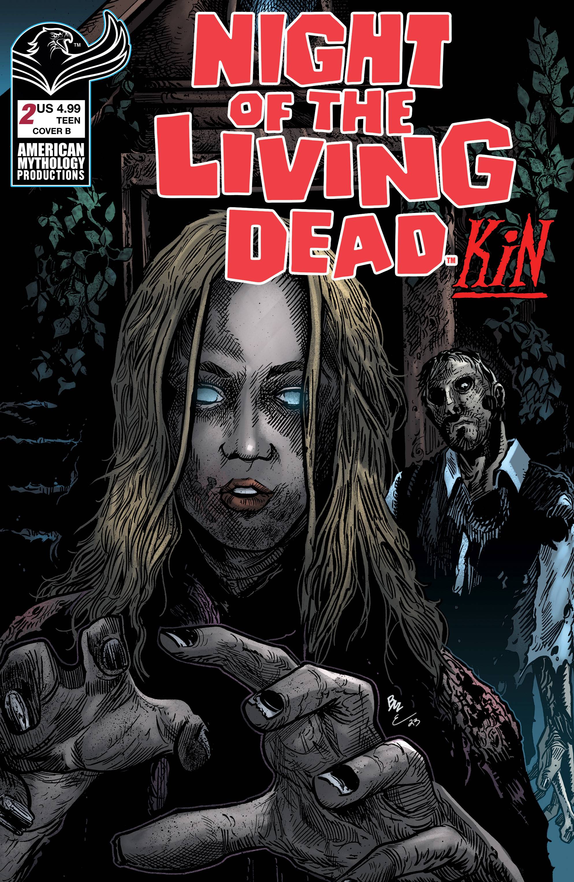 MAY231504 - NIGHT OF THE LIVING DEAD KIN #2 CVR B HASSON - Previews World