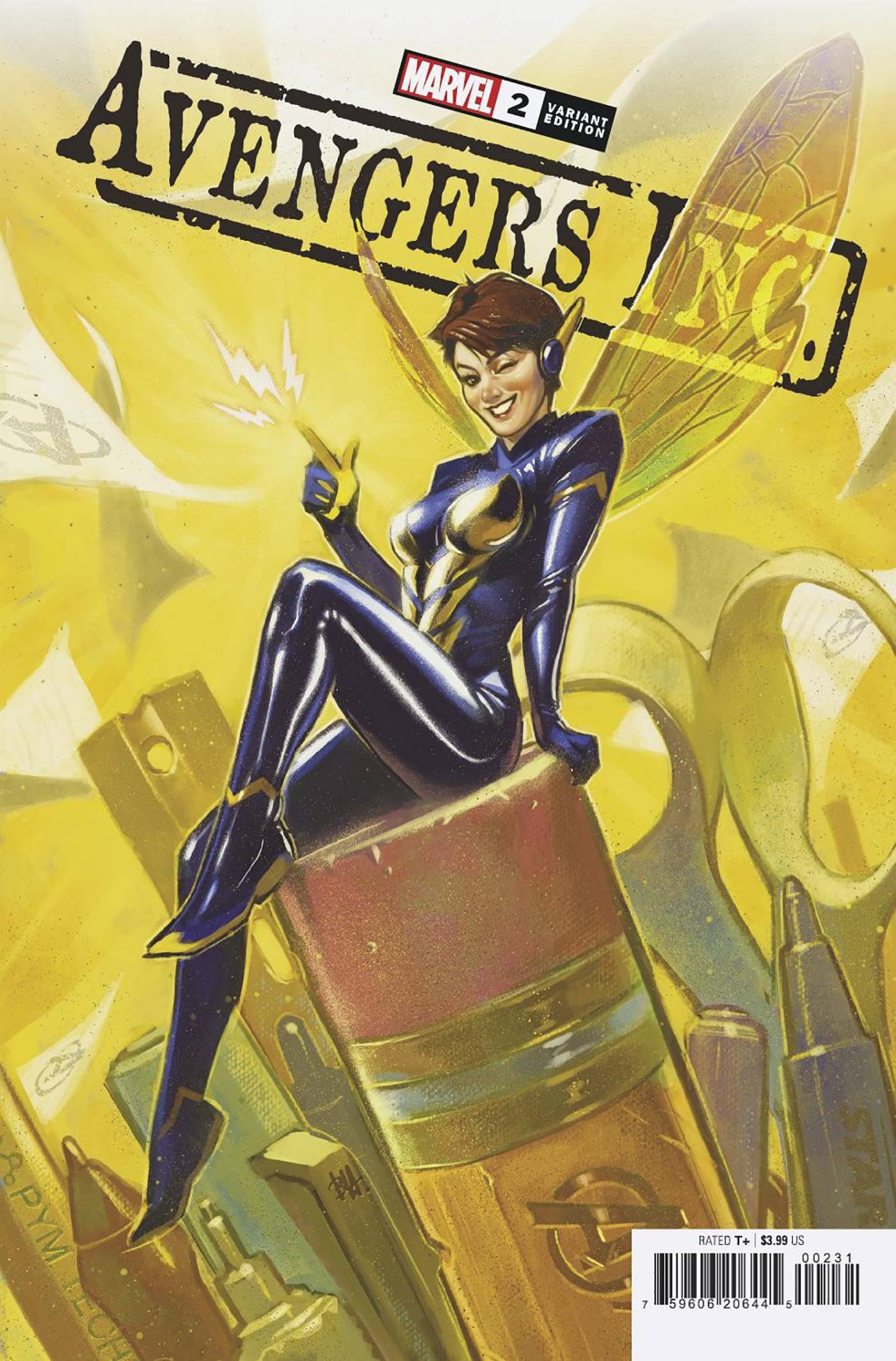 AUG230841 - AVENGERS INC #2 BEN HARVEY WASP VAR - Previews World