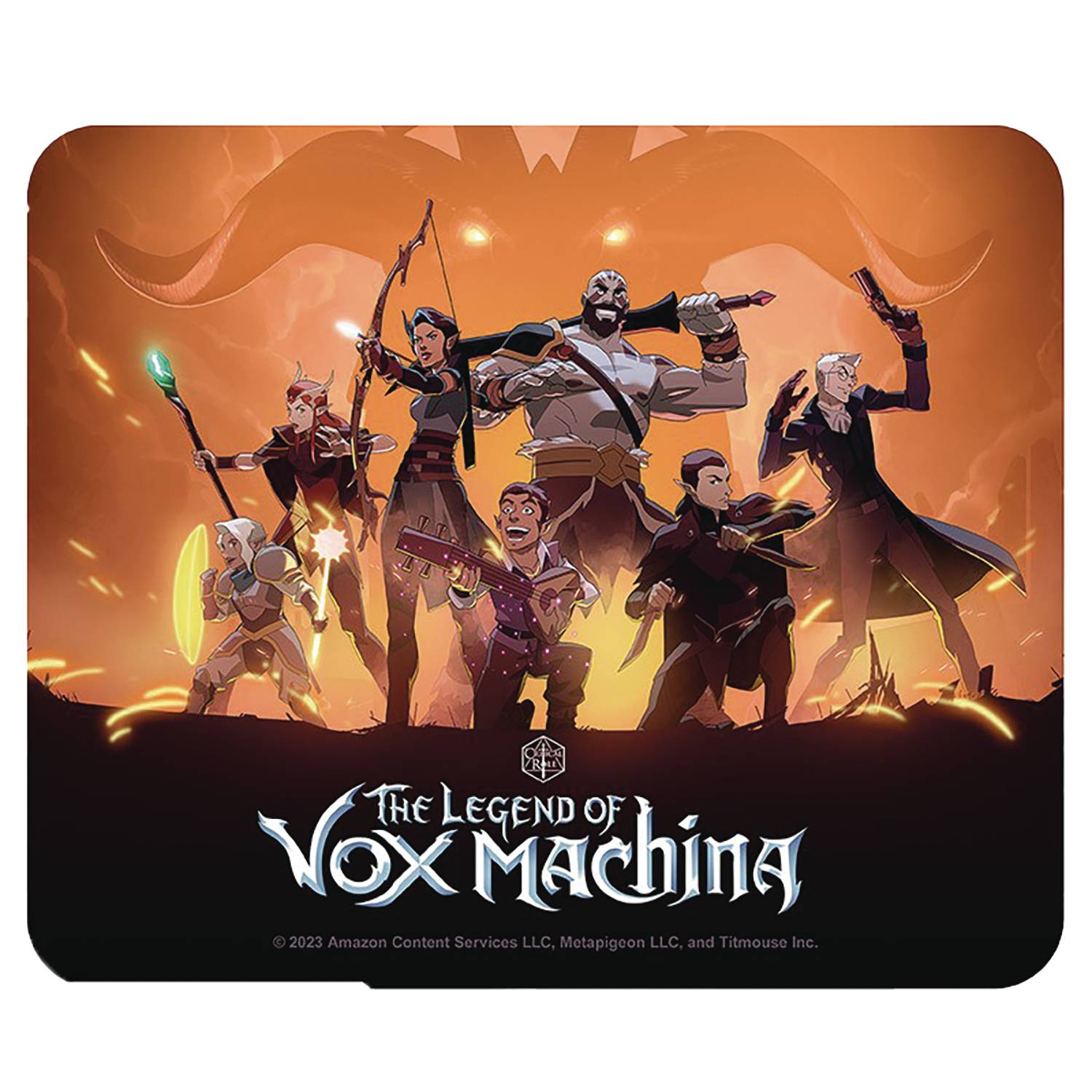 JUL238047 - LEGEND OF VOX MACHINA MAP FLEXIBLE MOUSEPAD - Previews World