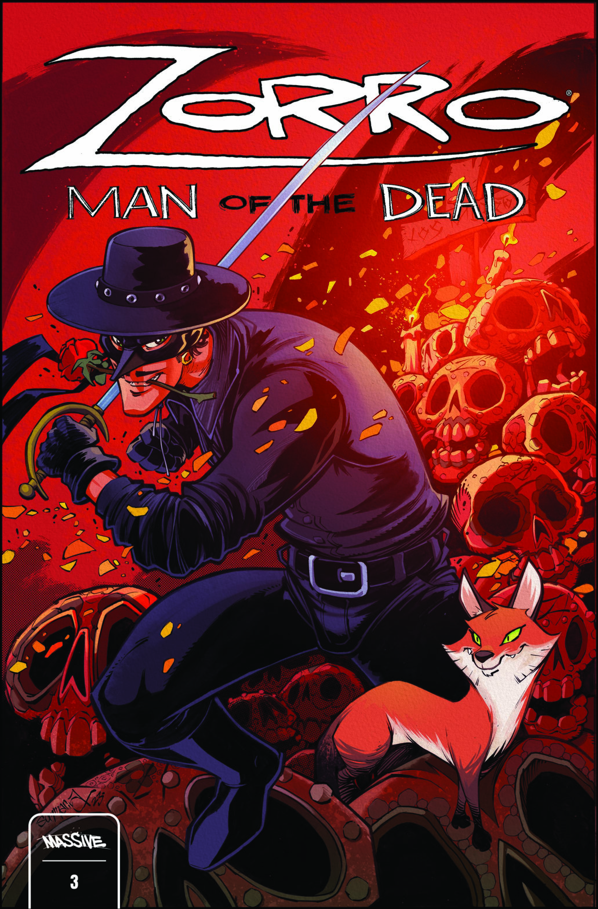 JAN241094 - ZORRO MAN OF THE DEAD #3 (OF 4) CVR C SOMMARIVA (MR ...