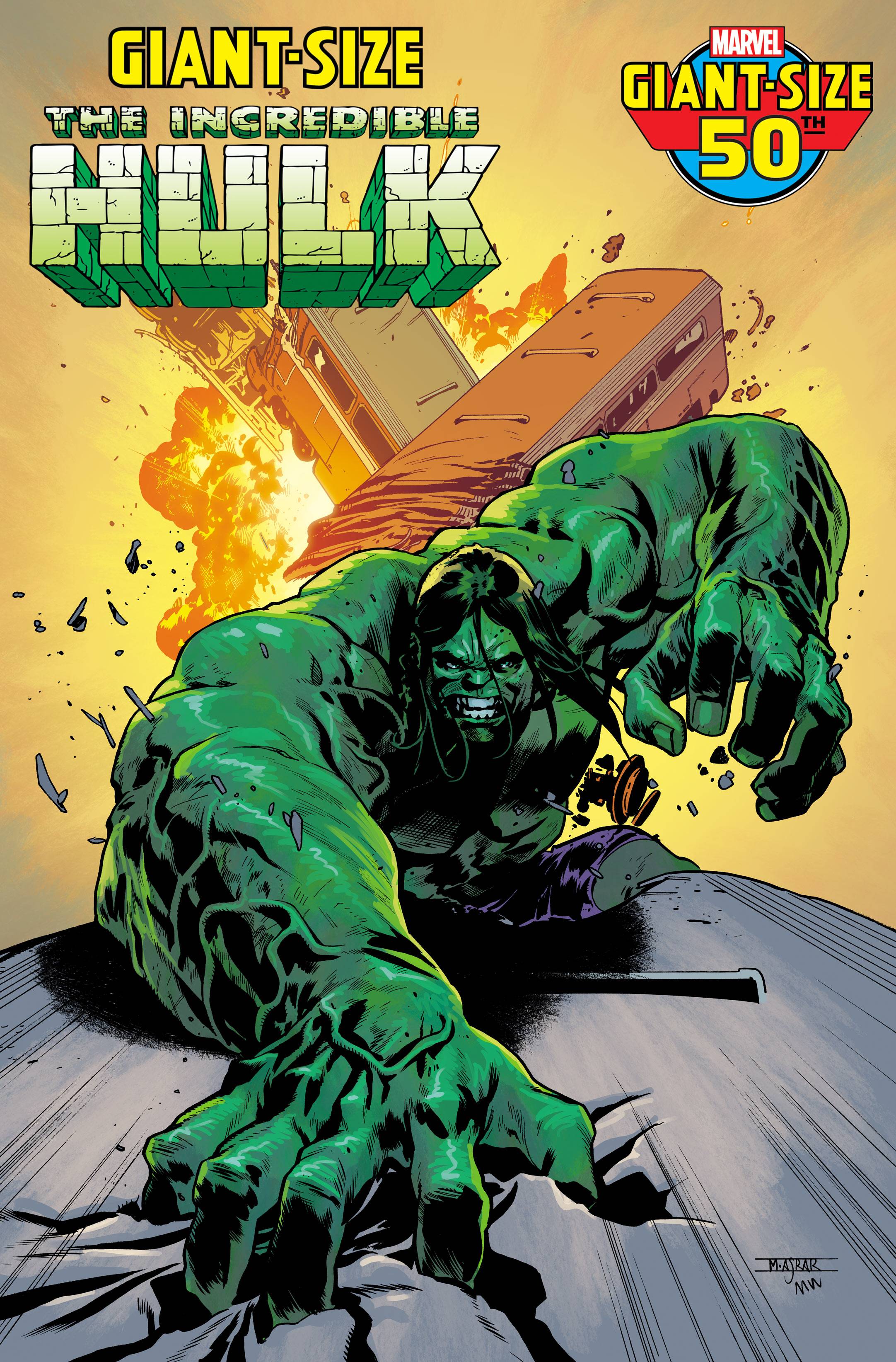 JAN240924 - GIANT-SIZE HULK #1 25 COPY INCV MAHMUD ASRAR VAR - Previews ...