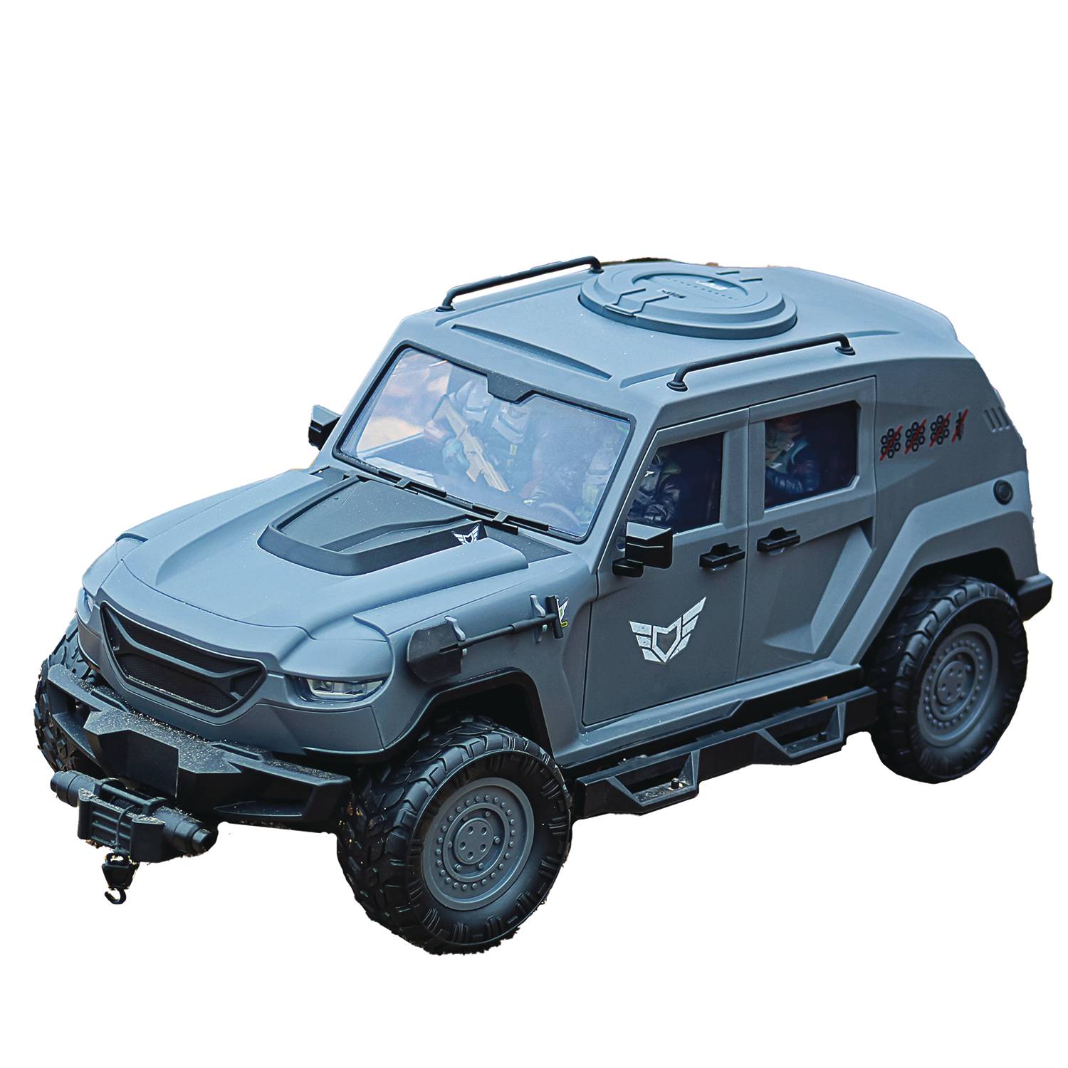 DEC237556 - ACTION FORCE VANGUARD VEHICLE STEALTH GRAY - Previews World