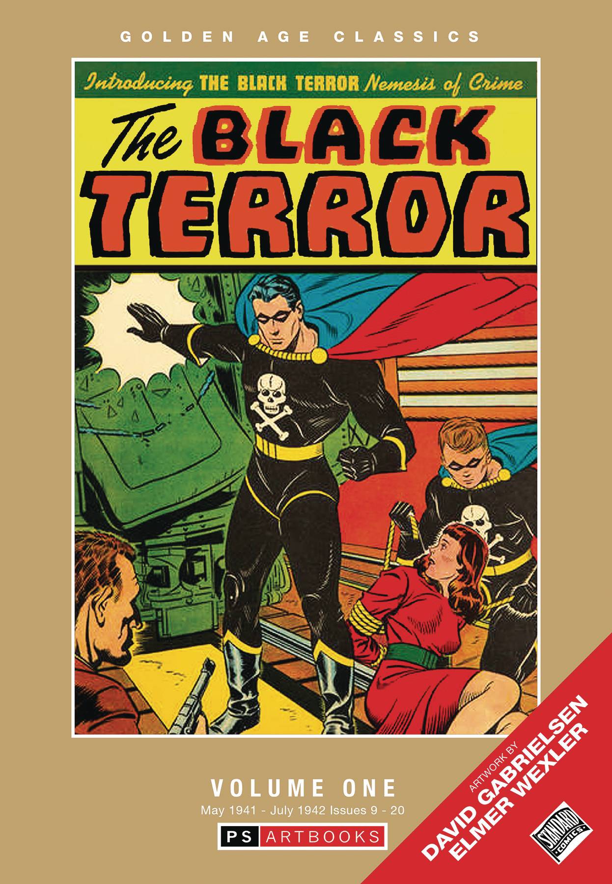 APR241733 - GOLDEN AGE CLASSICS BLACK TERROR HC VOL 01 - Previews World