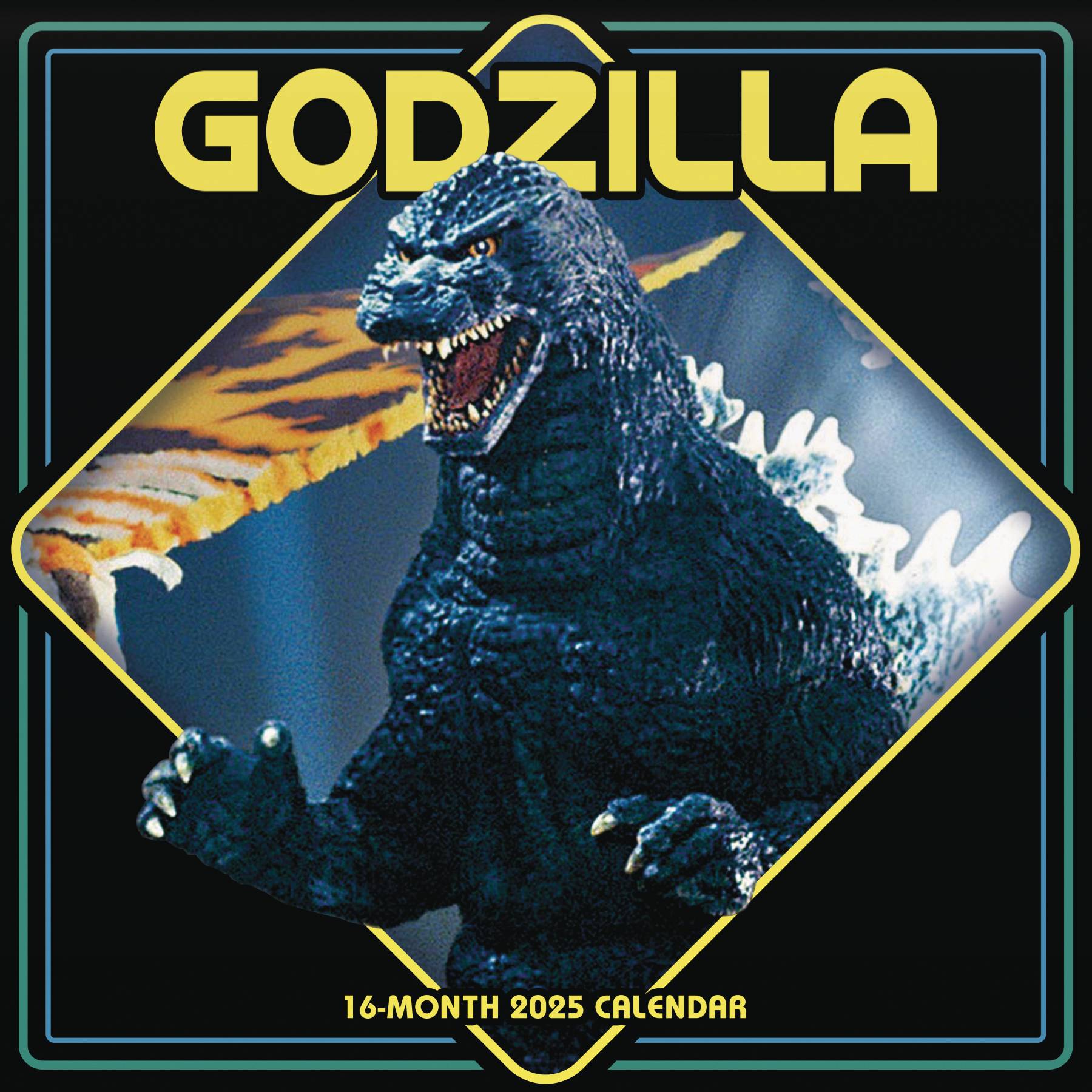 MAY241979 GODZILLA CLASSIC 16 MONTH 2025 WALL CALENDAR Previews World