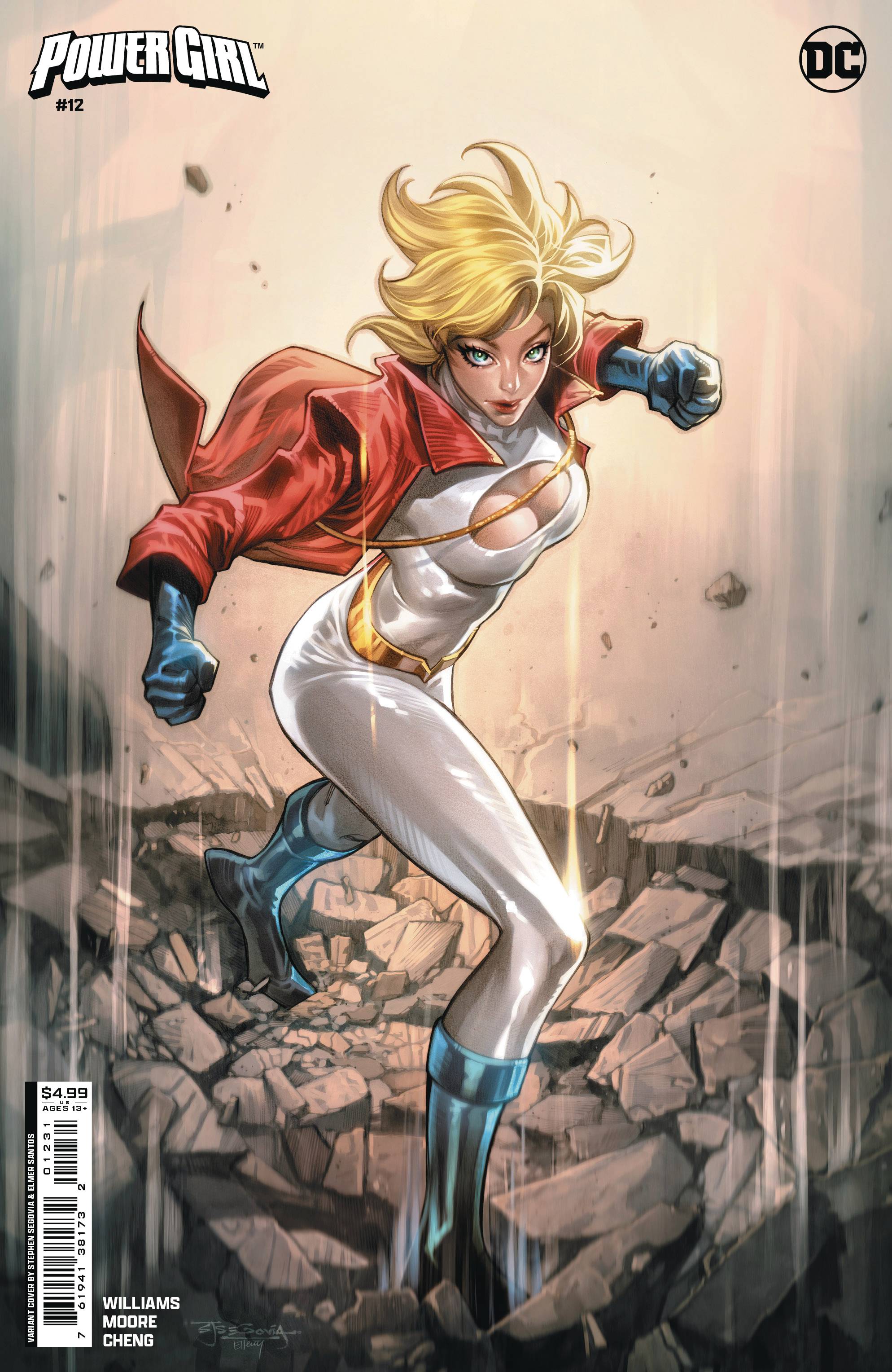 JUN243131 - POWER GIRL #12 CVR C STEPHEN SEGOVIA CSV - Previews World