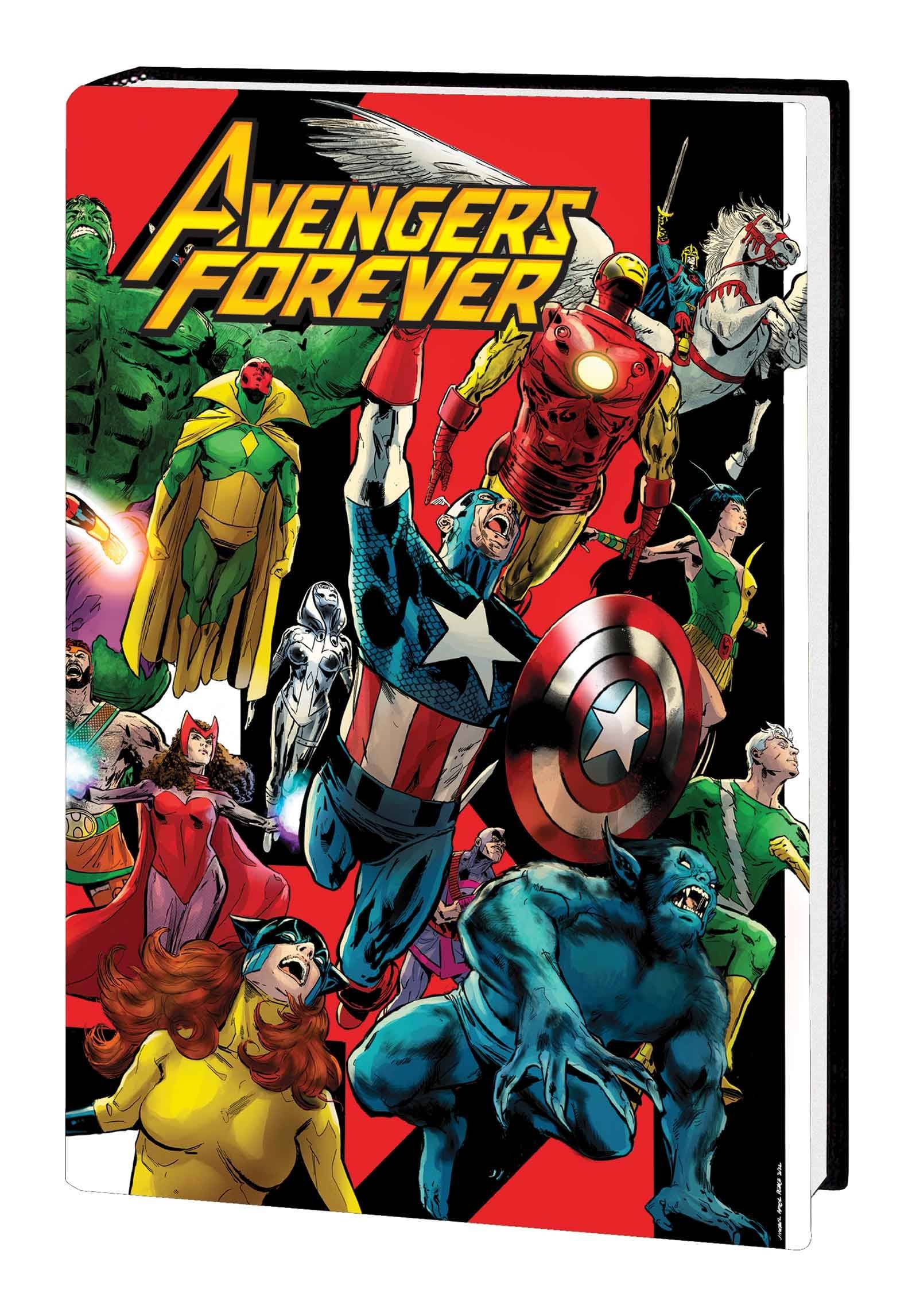 AUG240934 - AVENGERS FOREVER BY JASON AARON HC DM VAR - Previews World