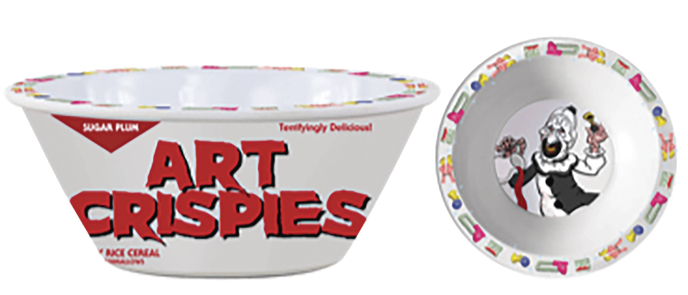 MAY248370 - TERRIFIER ART KRISPIES PLASTIC CEREAL BOWL (Net) - Previews ...