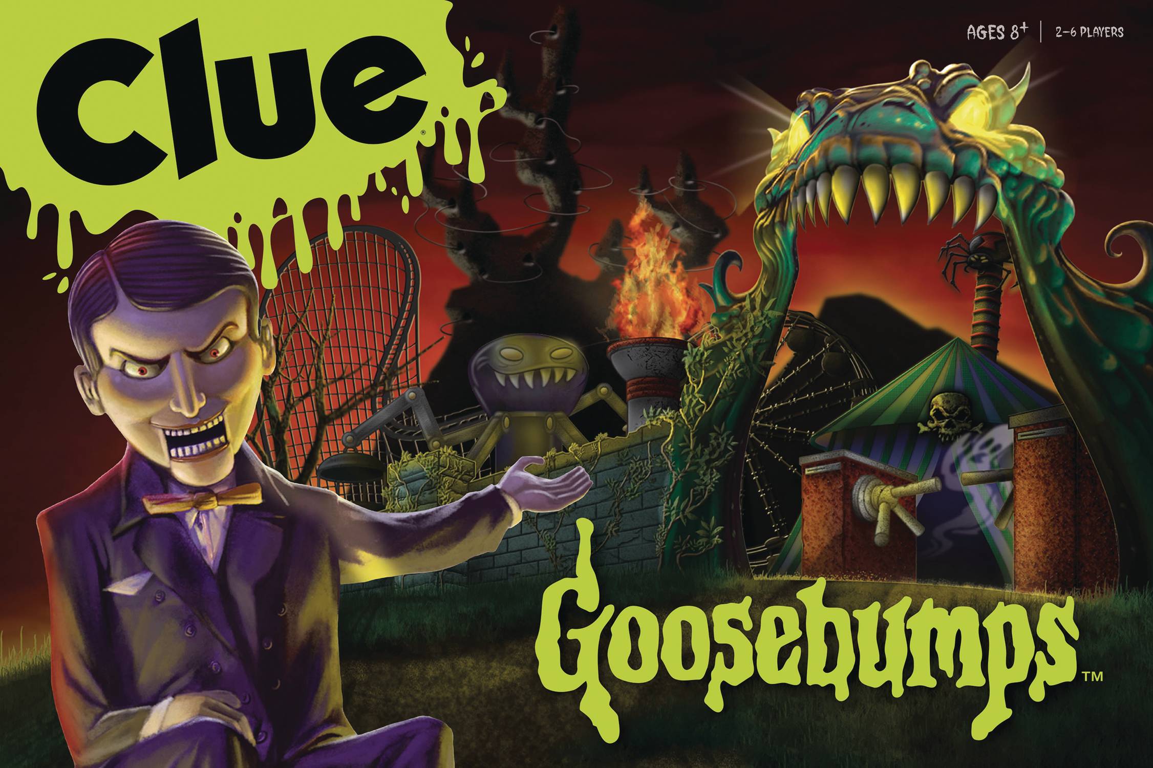 JUL247368 - CLUE GOOSEBUMPS BOARD GAME - Previews World