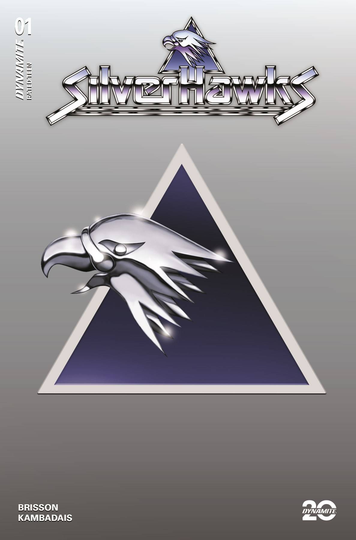 NOV240126 - SILVERHAWKS #1 CVR I SILVERHAWKS SYMBOL FOIL SILVER ...