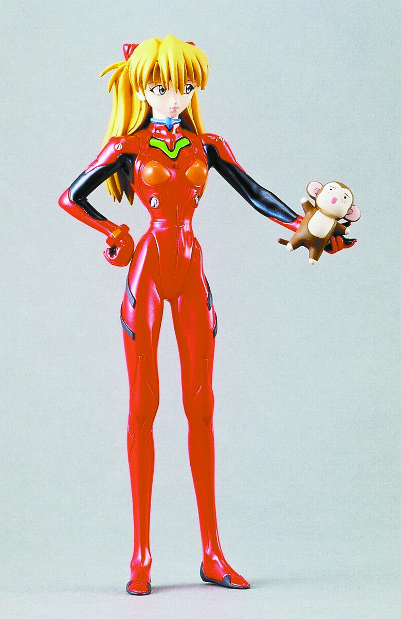 AUG015049 - NGE ASUKA LANGLEY ACTION FIGURE - Previews World