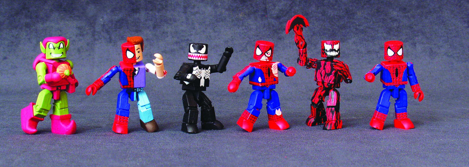 Spider deals man minimates