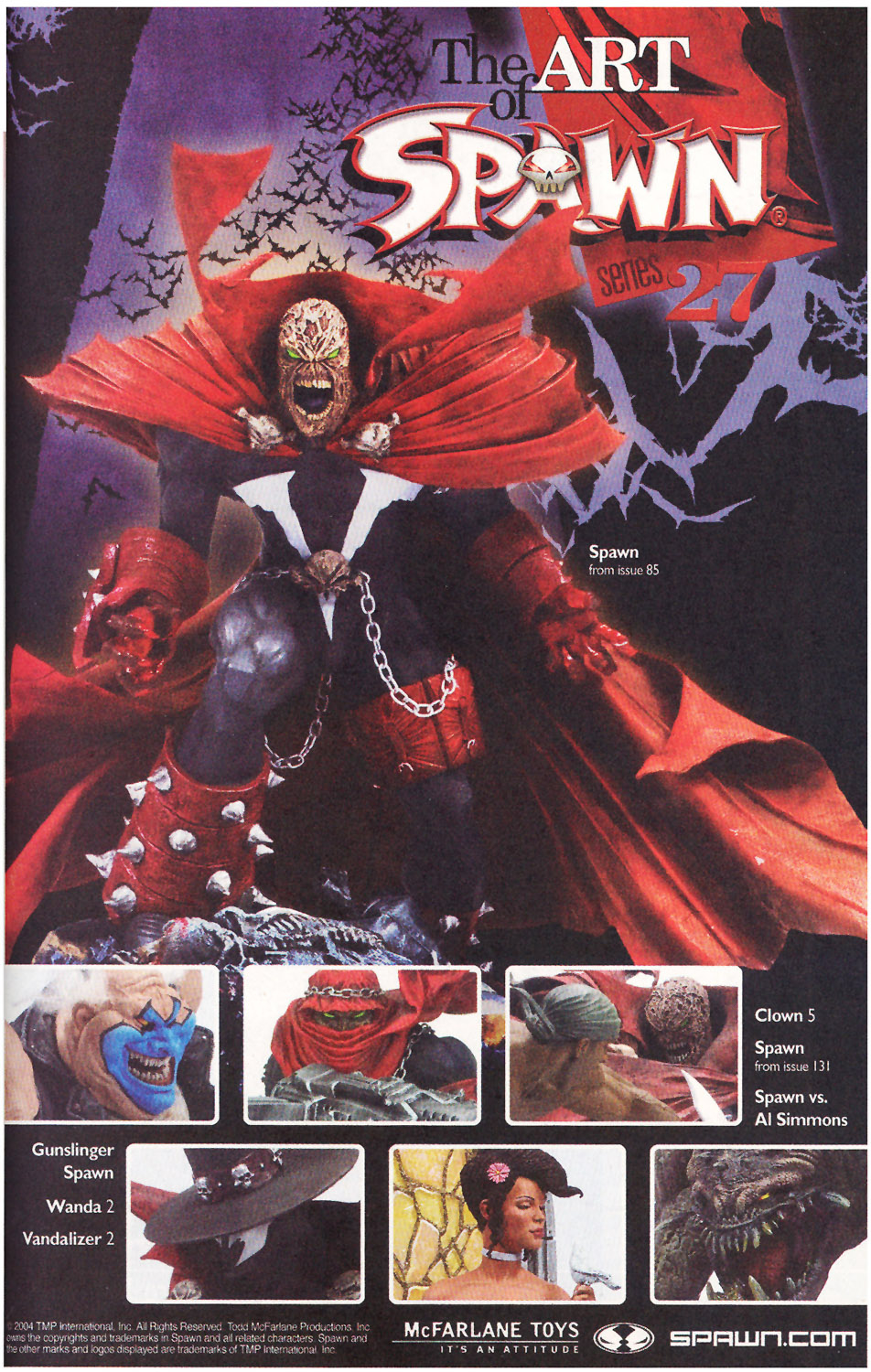 DEC041548 - SPAWN AF ASST SER 27 ART OF SPAWN - Previews World