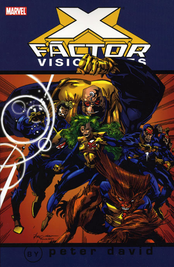 SEP052003 XFACTOR VISIONARIES PETER DAVID TP VOL 01 Previews World