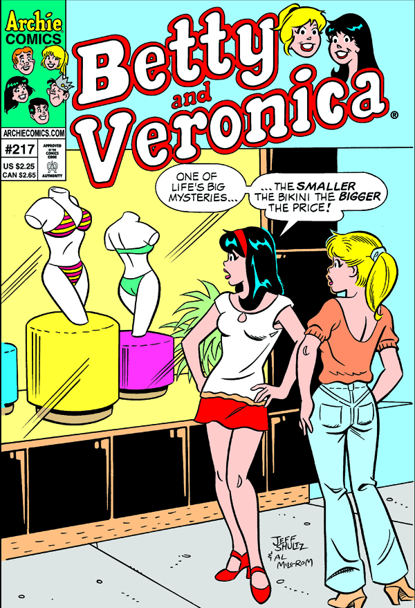 Feb062854 Betty And Veronica 217 Previews World 