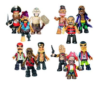 Pirate Mez Itz Figure Pack Of 3 Set A 