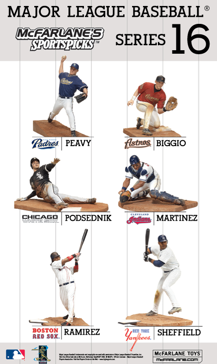 McFarlane Toys MLB Boston Red Sox Sports Picks Baseball Series 16