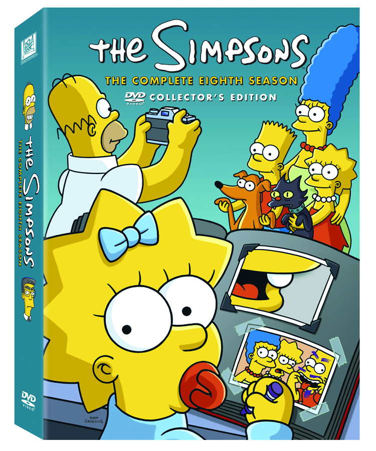 JUL064634 - SIMPSONS COMPLETE SEASON 8 DVDBOX SET (Net) - Previews 