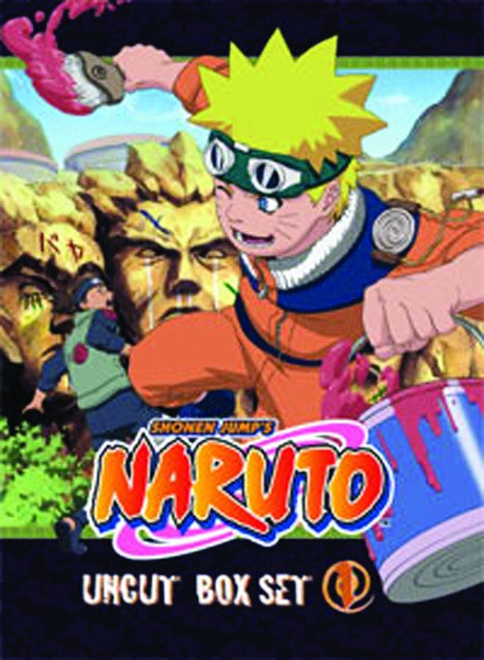 Apr Naruto Uncut Dvd Box Set Vol 1 Ltd Ed Previews World