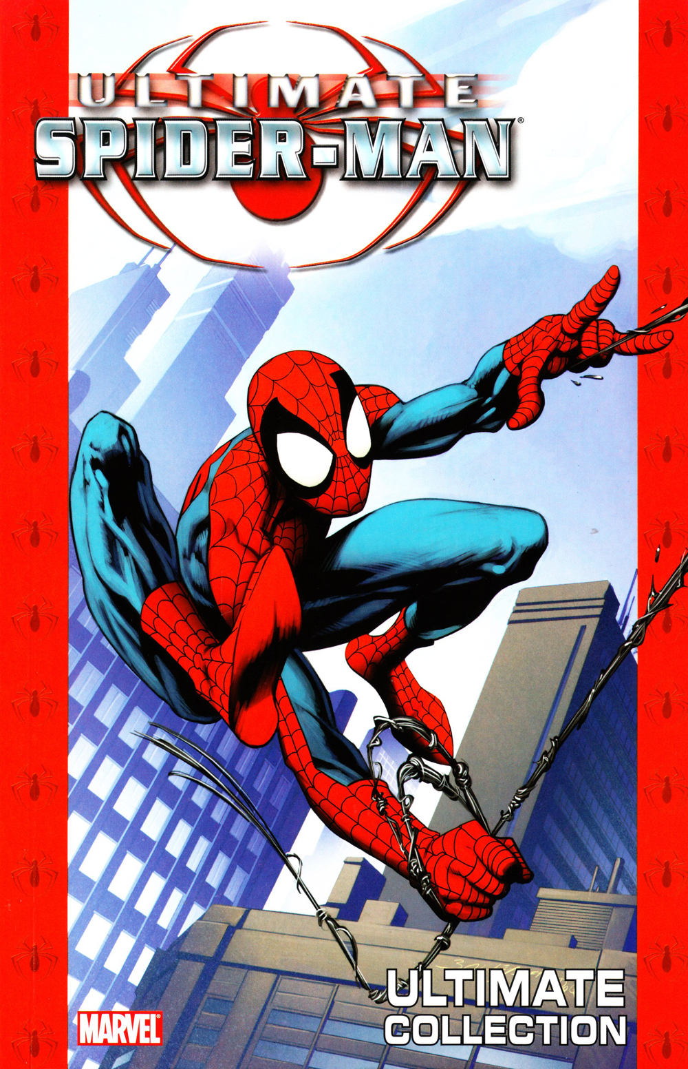 ultimate spiderman comic cover