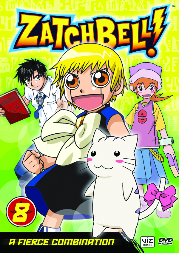 Zatch Bell Vol 8 Manga English Volume ZatchBell