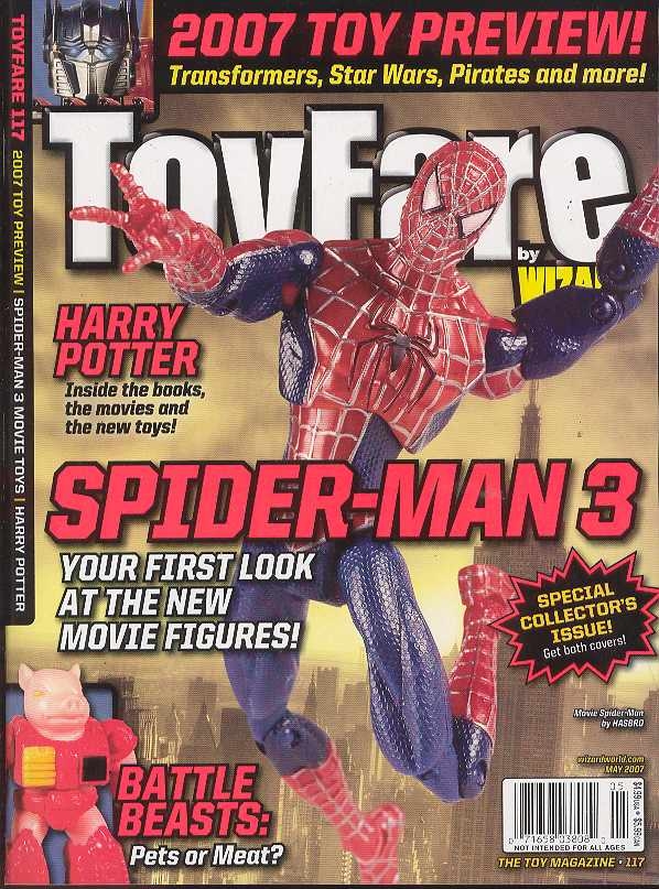 JAN073276 - TOYFARE HASBRO SPIDER-MAN 3 MOVIE CVR #117 - Previews World