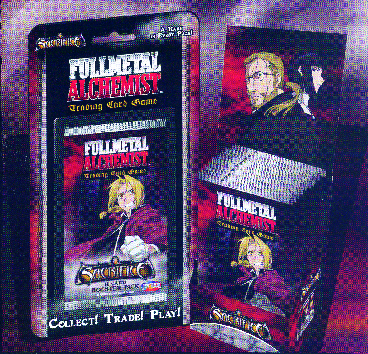 NOV068053 - FULLMETAL ALCHEMIST TCG SACRIFICE BOOSTER DISPLAY