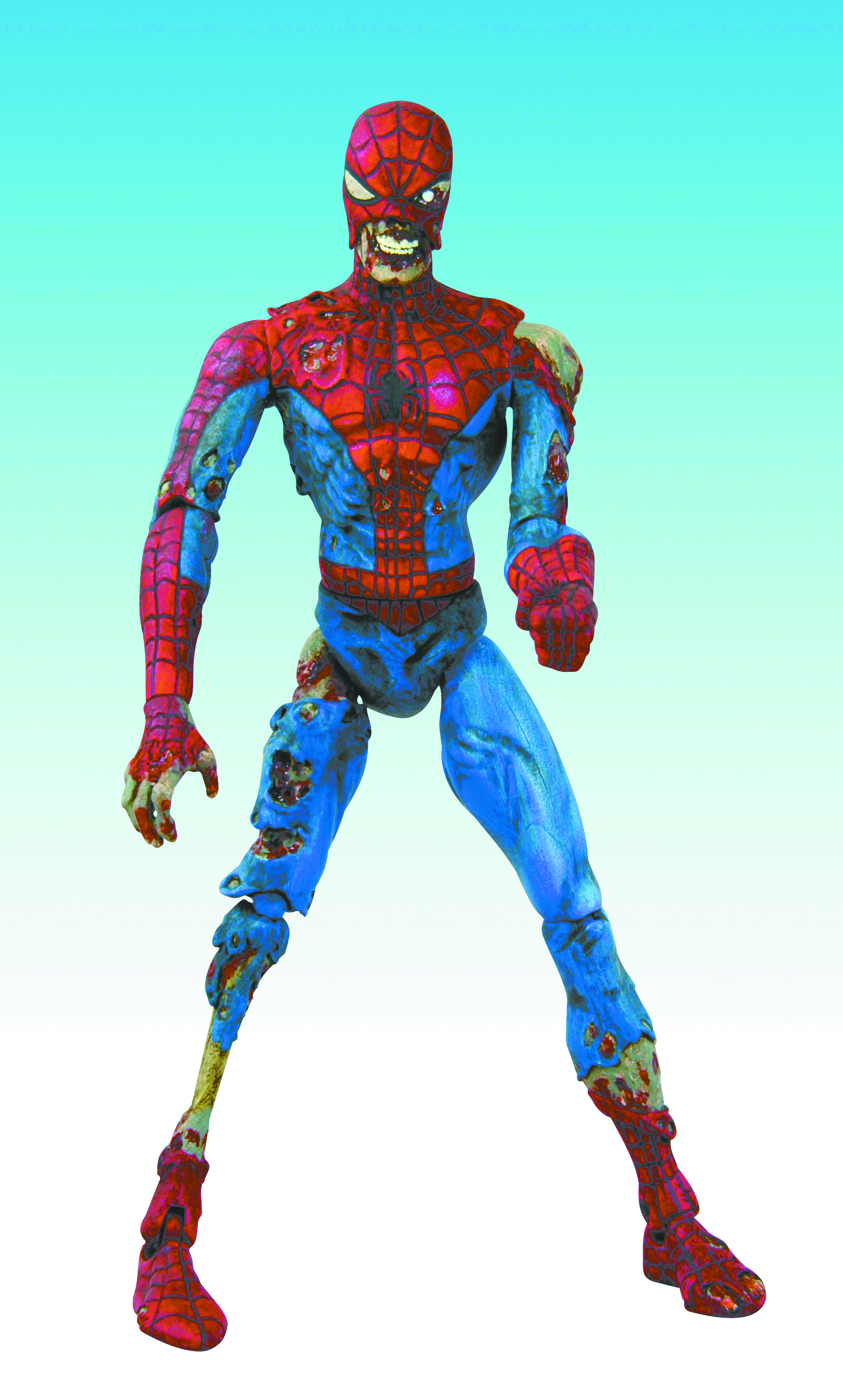 Zombie spiderman shop action figure