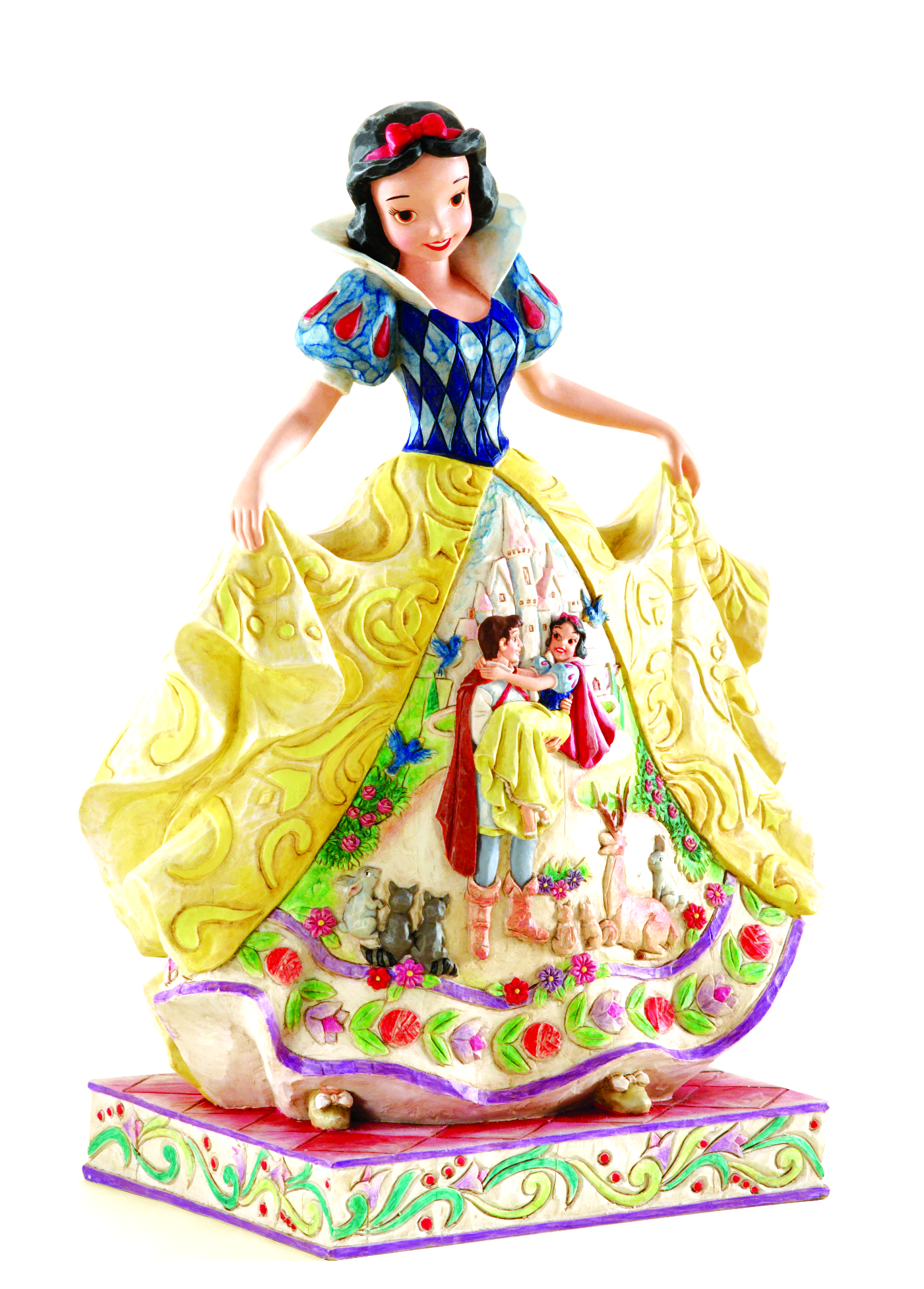 Disney Traditions Snow White and the Seven Dwarfs Snow White Deluxe by Jim  Shore Statue