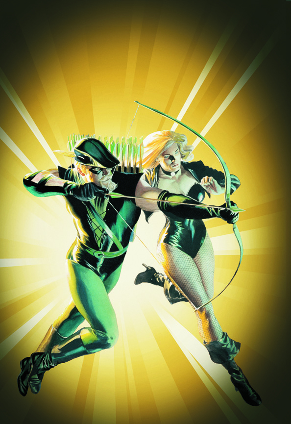 green arrow and black canary arrow