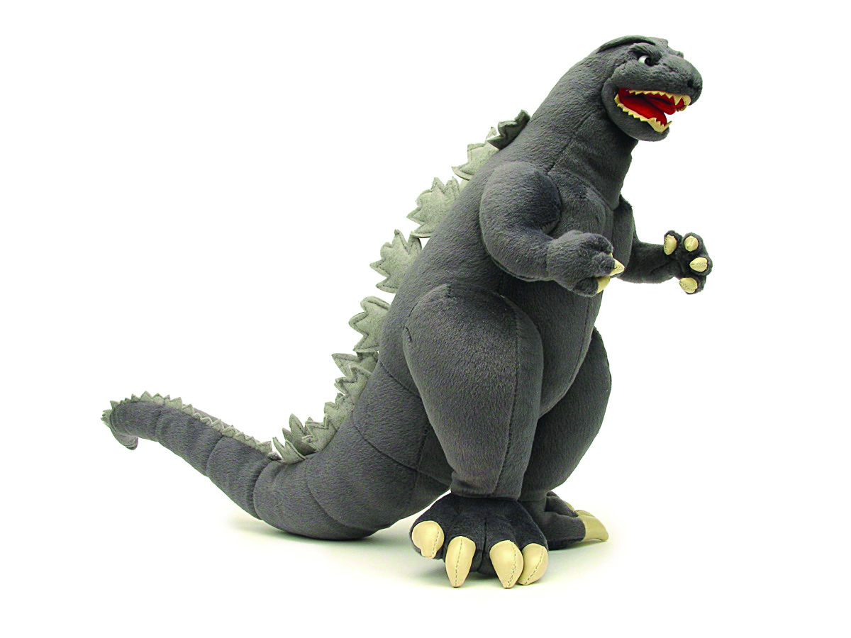 big godzilla plush