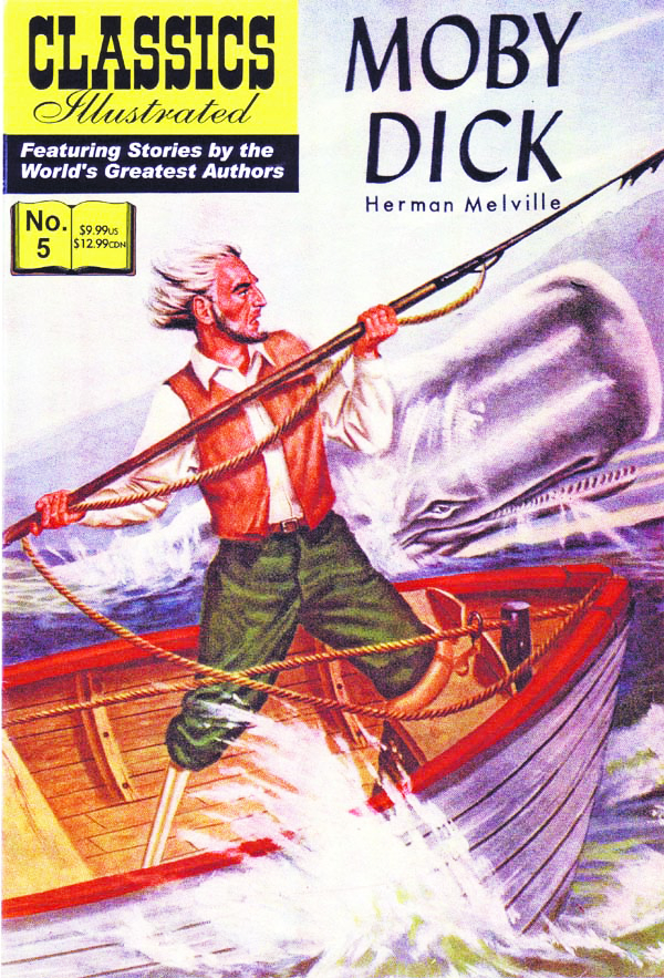 SEP073497 - CLASSICS ILLUSTRATED MOBY DICK - Previews World